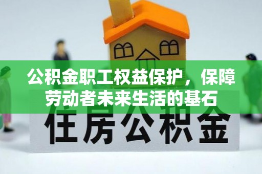忻城公积金职工权益保护，保障劳动者未来生活的基石