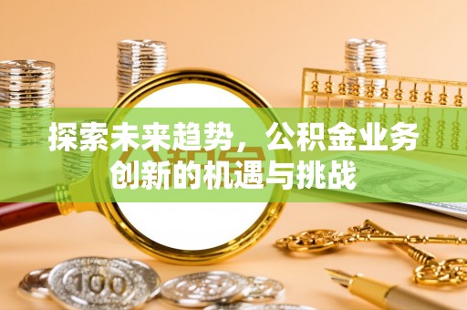 忻城探索未来趋势，公积金业务创新的机遇与挑战