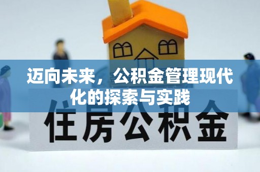 忻城迈向未来，公积金管理现代化的探索与实践