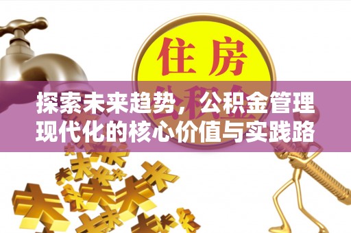 忻城探索未来趋势，公积金管理现代化的核心价值与实践路径