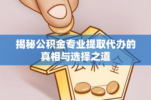 忻城揭秘公积金专业提取代办的真相与选择之道