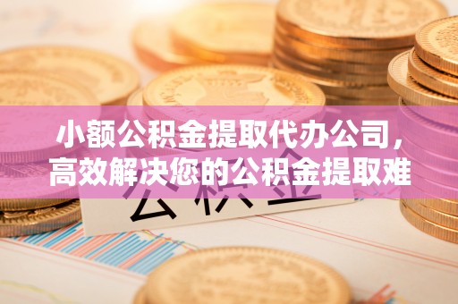 忻城小额公积金提取代办公司，高效解决您的公积金提取难题