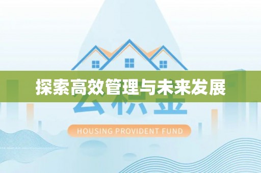 忻城探索高效管理与未来发展