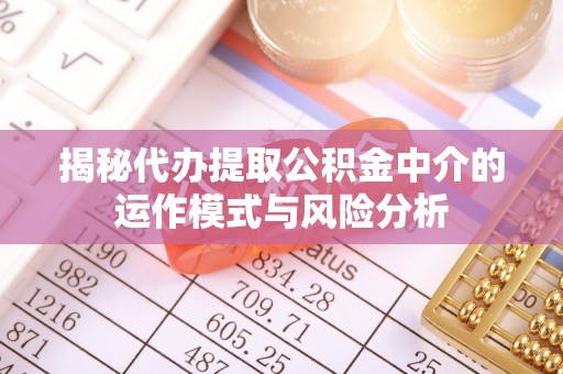 忻城揭秘代办提取公积金中介的运作模式与风险分析