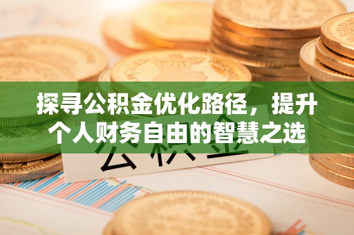 忻城探寻公积金优化路径，提升个人财务自由的智慧之选