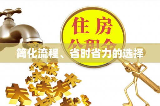 忻城简化流程、省时省力的选择