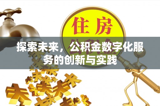 忻城探索未来，公积金数字化服务的创新与实践