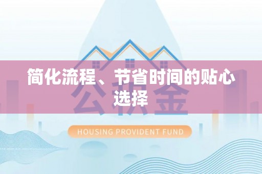 忻城简化流程、节省时间的贴心选择