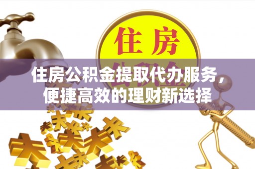 忻城住房公积金提取代办服务，便捷高效的理财新选择