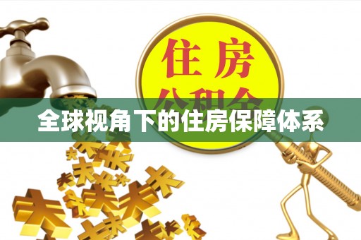 忻城全球视角下的住房保障体系